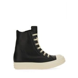 Rick Owens High-Top Leather Sneakers - NWT